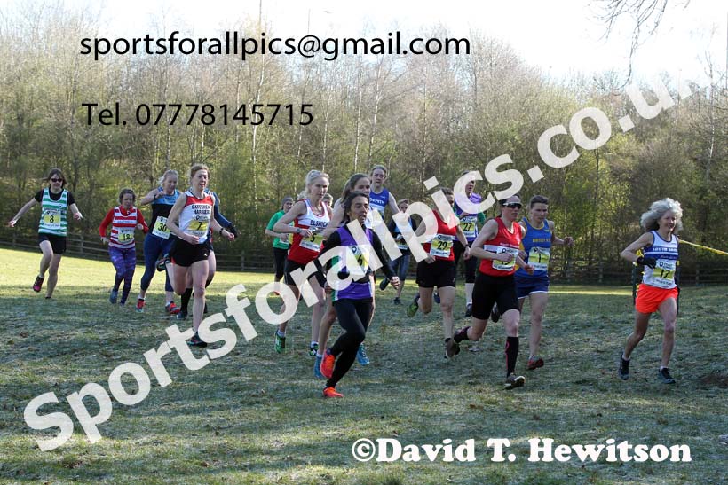 Masters men 2021 NECAA Cross Country Relays, Thornley Farm, Peterlee, Saturday, April 10th. Photo: David T. Hewitson/Sports for All Pics